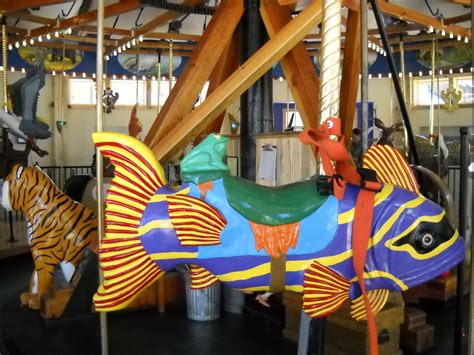 Carousel of happiness - This is a ride on the carousel of happiness in Nederland Colorado. The carousel of happiness is a restored antique carousel that is more than 100 years old, ...